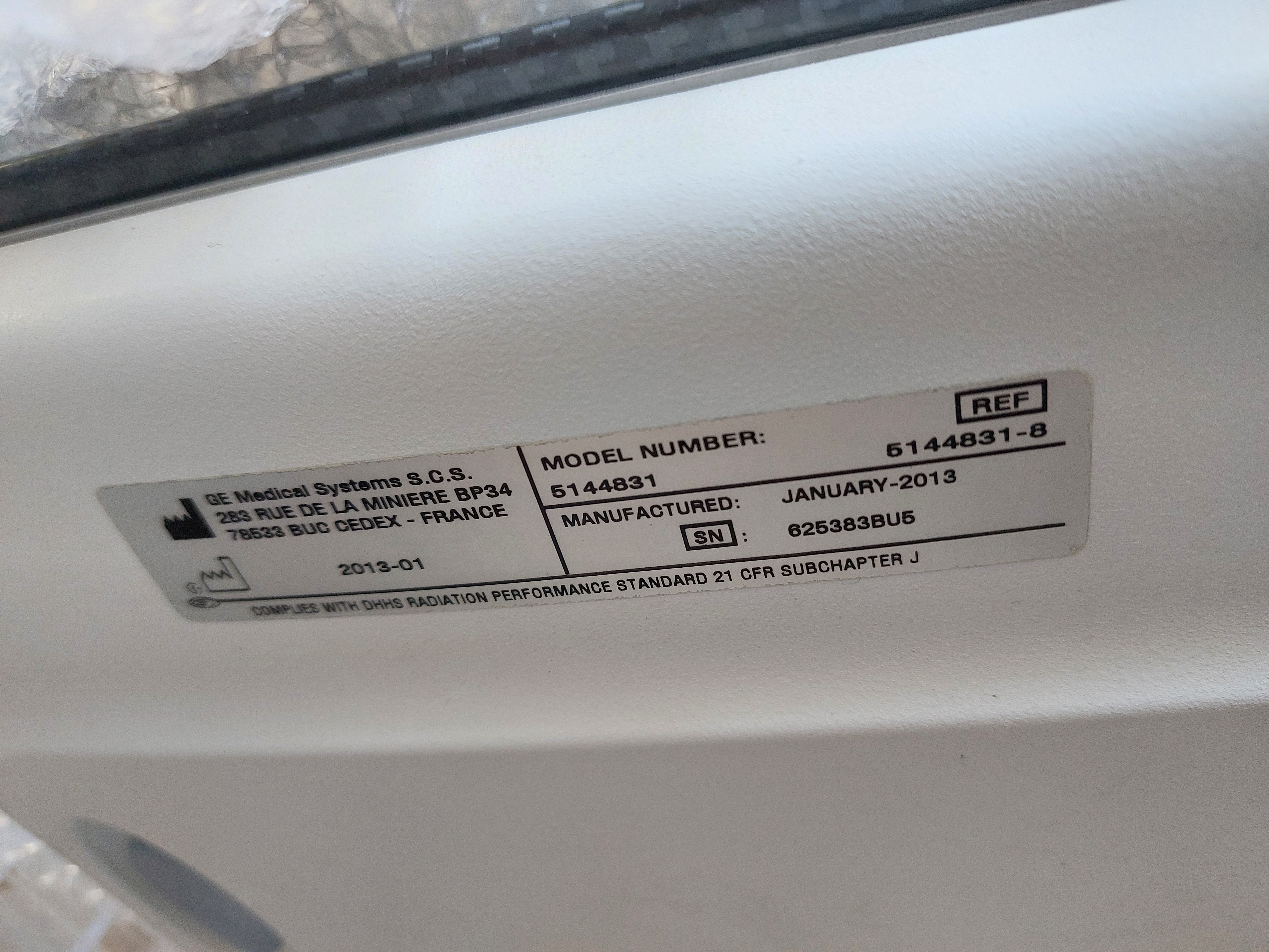 GE Senographe Essentials Digital Mammography Image