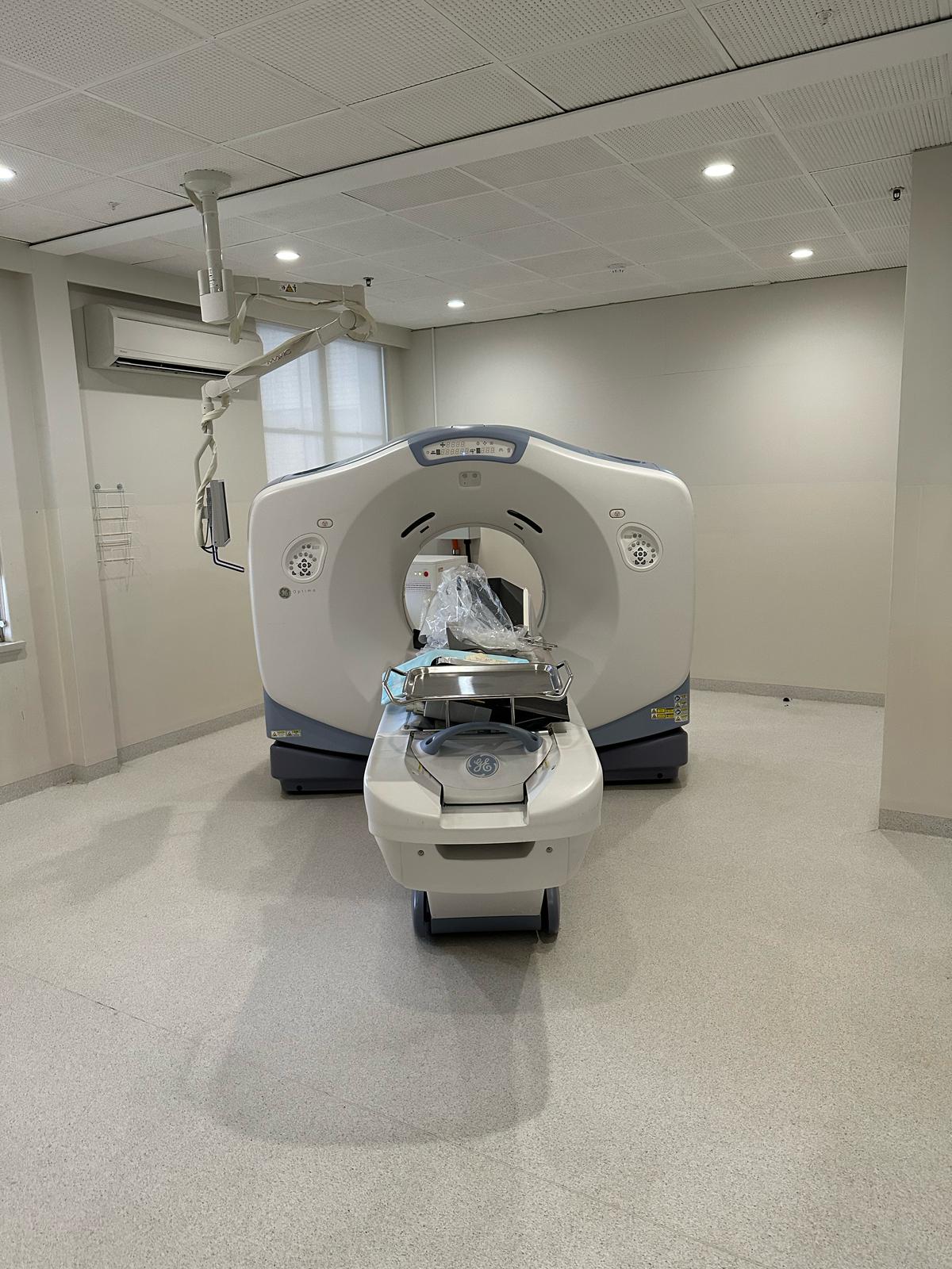 GE Optima CT580 RT Image