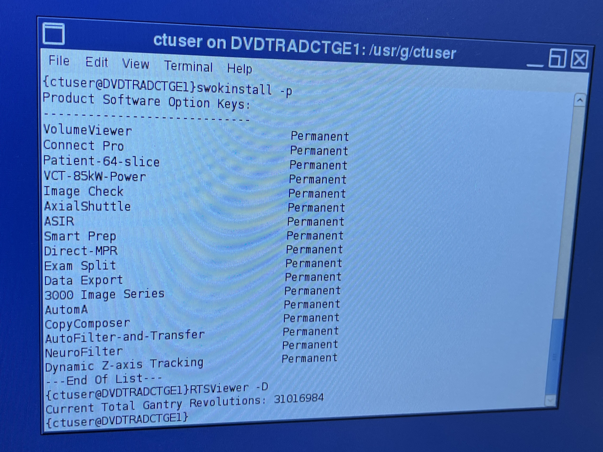 GE Lightspeed VCT 64 slice Image
