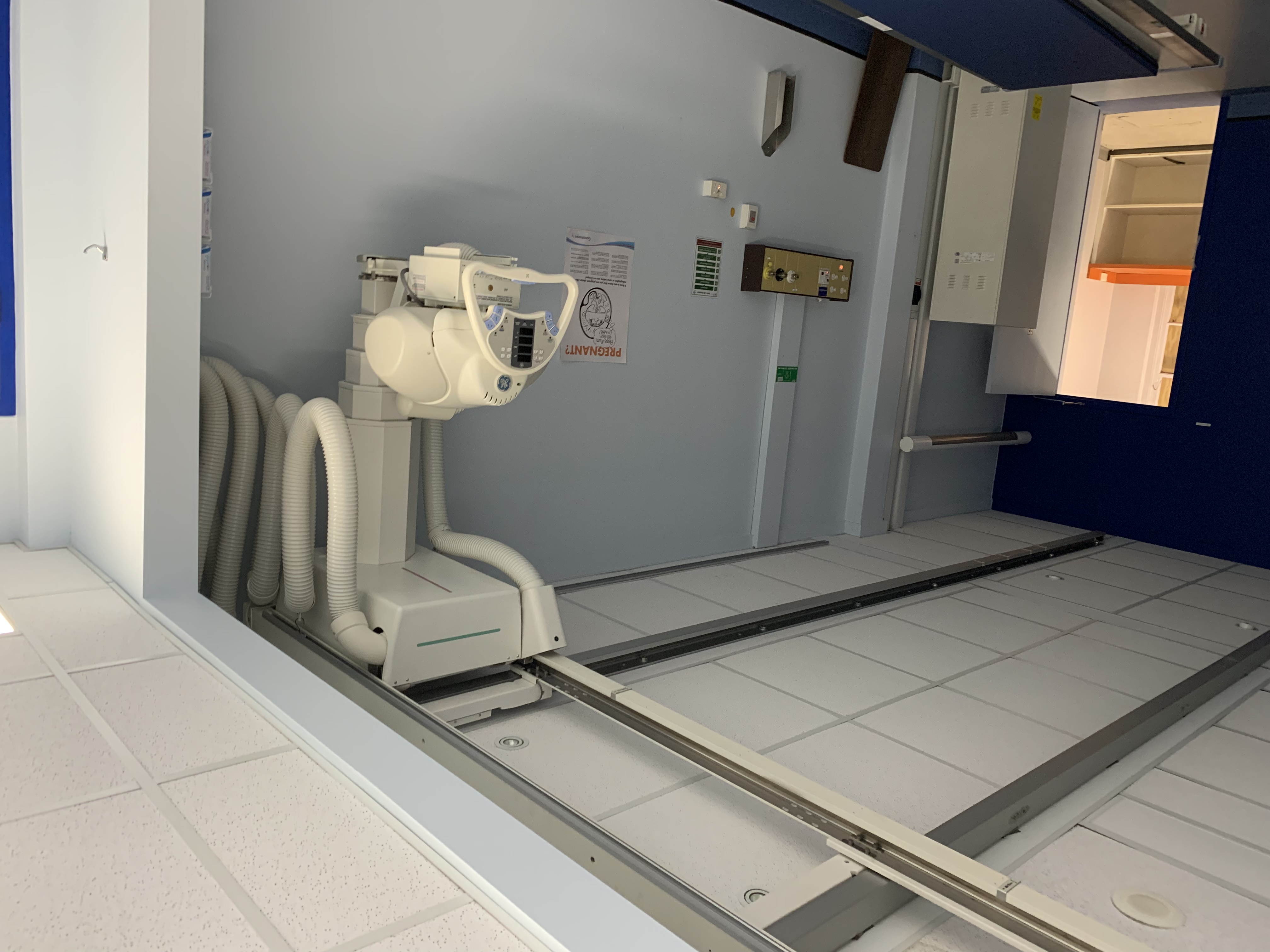 GE Proteus X-Ray System with Ceiling Suspension Image