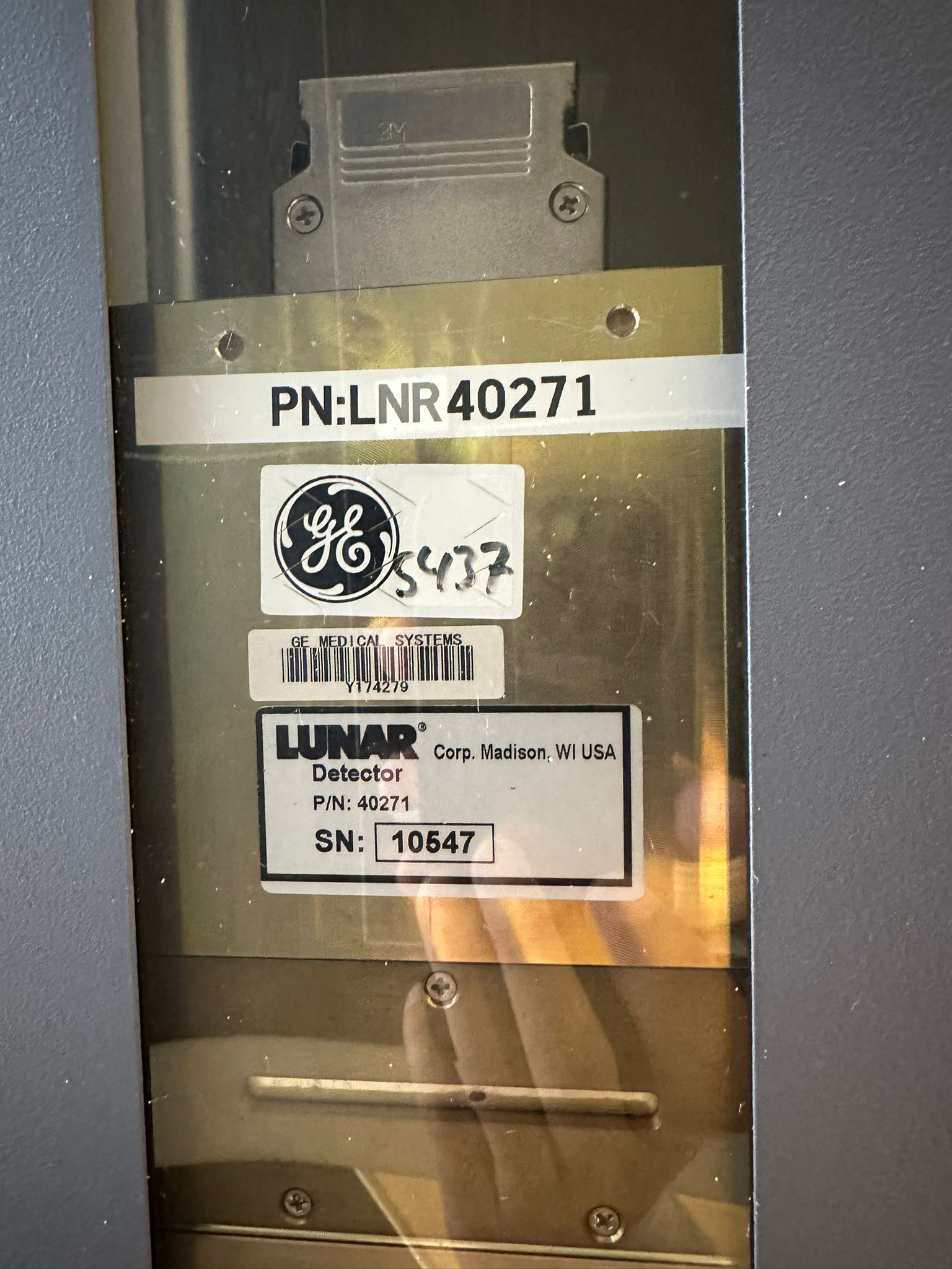 GE Lunar Prodigy Bone Densitometer Image