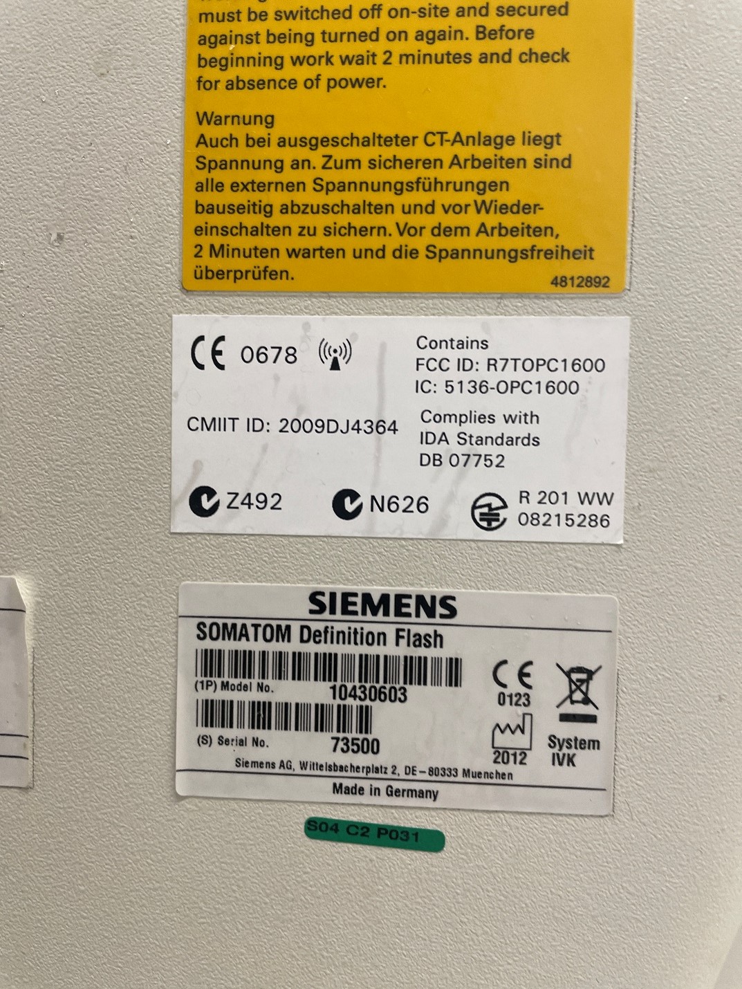 Siemens Definition Flash 128 Slice Image