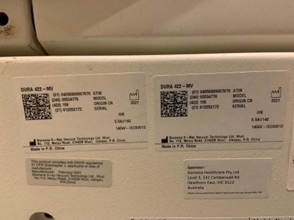 Siemens Scope Power 16 Slice w/Care Dose Image