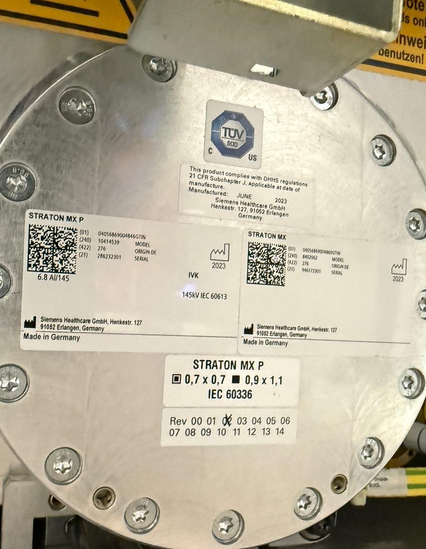 Siemens Definition Flash 256 Slice CT Image