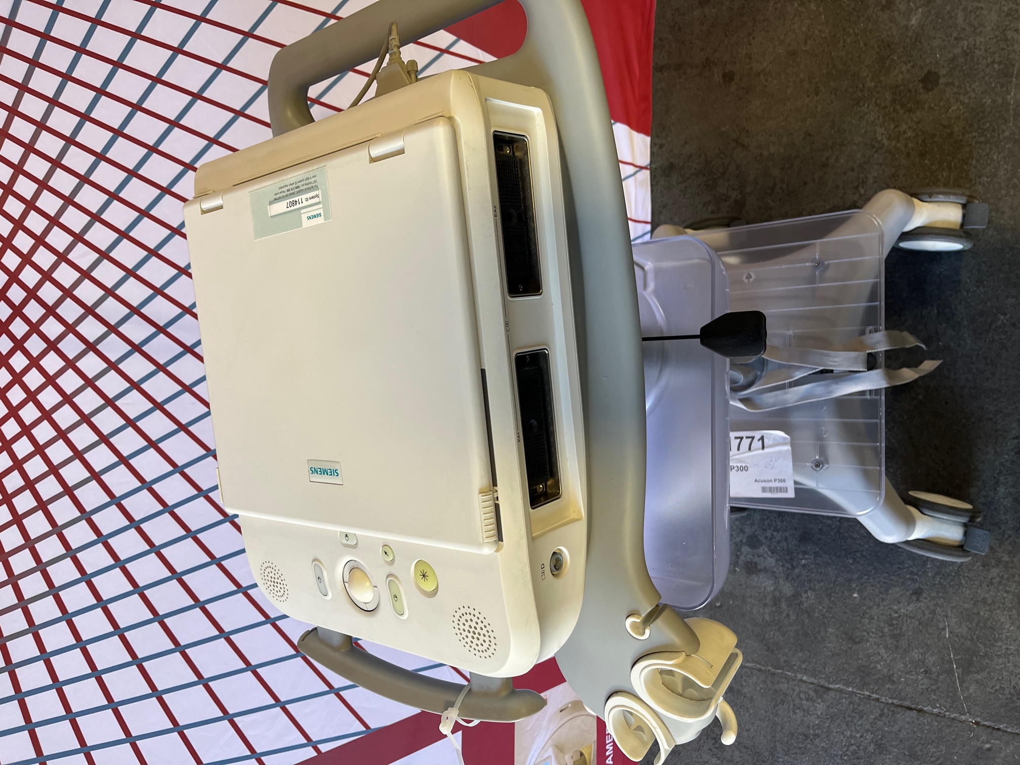 Siemens Acuson P300 Portable Ultrasound Image